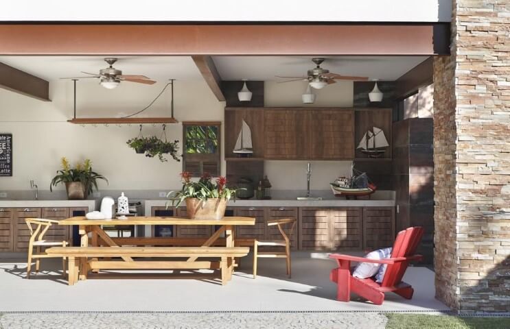 Área gourmet externa Área gourmet externa