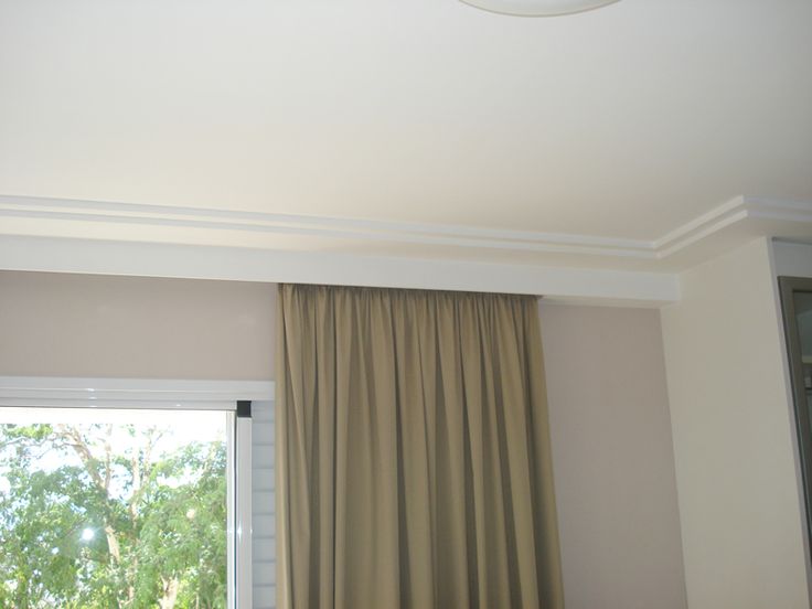 Moldura de gesso cortineiro Moldura de gesso cortineiro