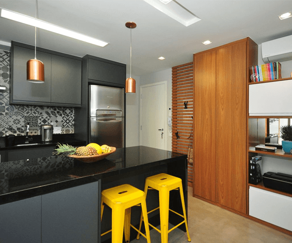 Cozinha americana: modelos pequenos, simples, com balcão e mais! Cozinha americana: modelos pequenos, simples, com balcão e mais!